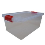 Rectangular food box, capacity 15 l, transparent, model MS01